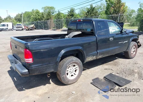 2001 Dodge Dakota Slt/Sport из США, поврежденный, VIN 1B7GG22N31S223265